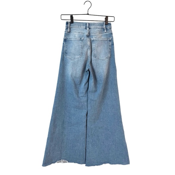 Frame Le Palazzo High-Rise Crop Wide Leg Jeans 25 Galeston - Picture 4 of 14